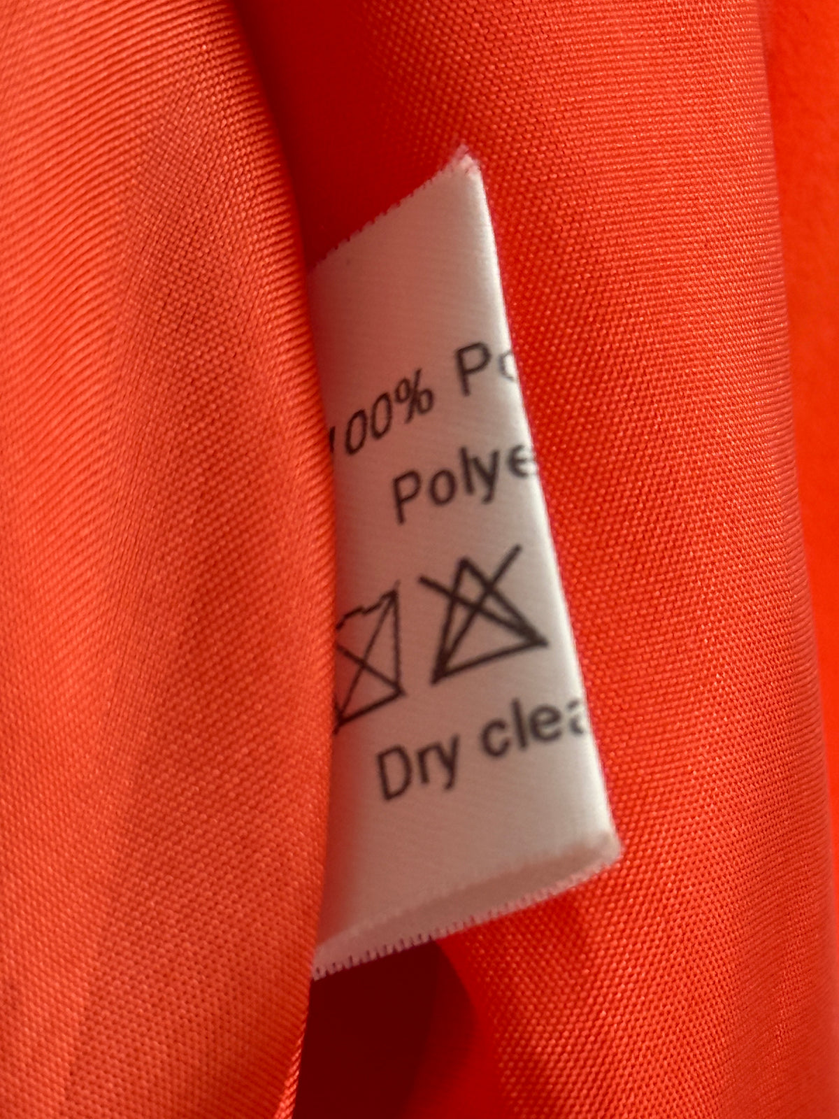 Mugler vintage 90s orange double breasted blazer, silver buttons FR 38