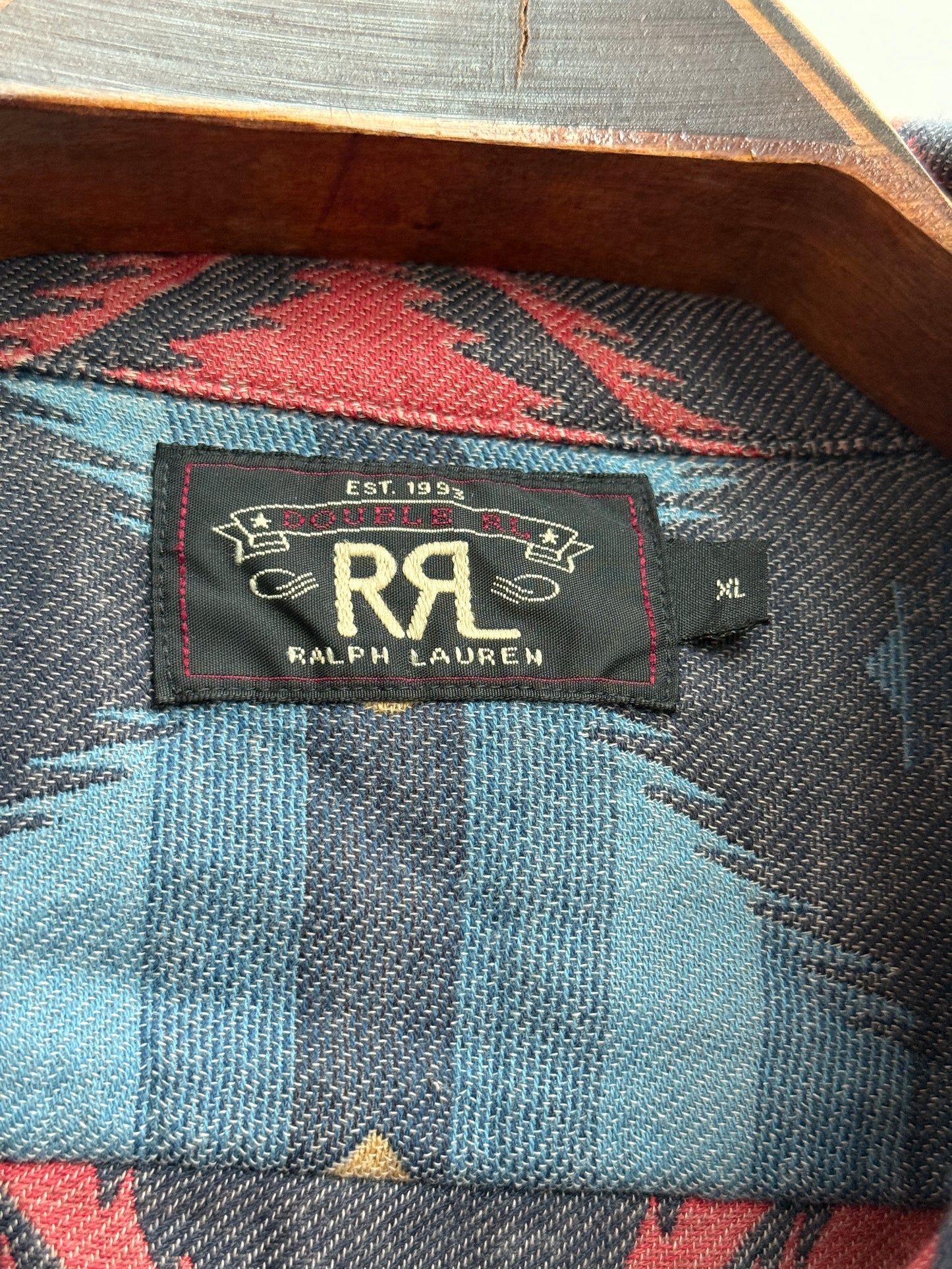 RRL by Ralph Lauren Beacon Flannel Workshirt, Southwestern Jacquard