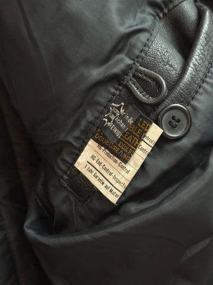 Hein Gericke Vintage Leather Racing Jacket size 52