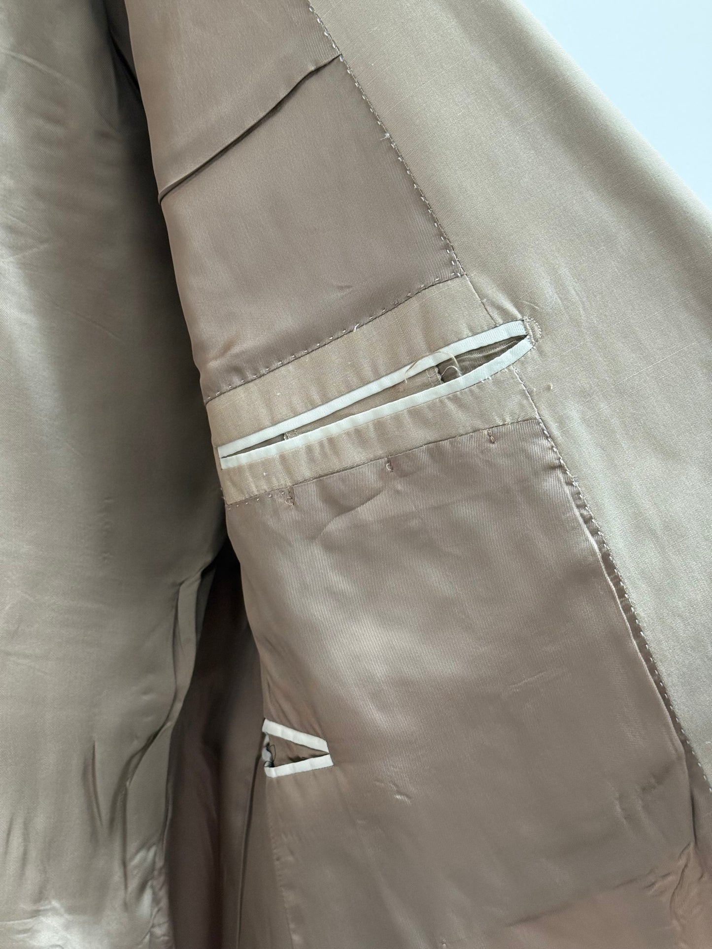 Scabal Pure Silk Made-to-Measure Blazer, Mens 54