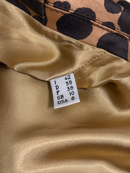 Moschino size label detail inside vintage blazer