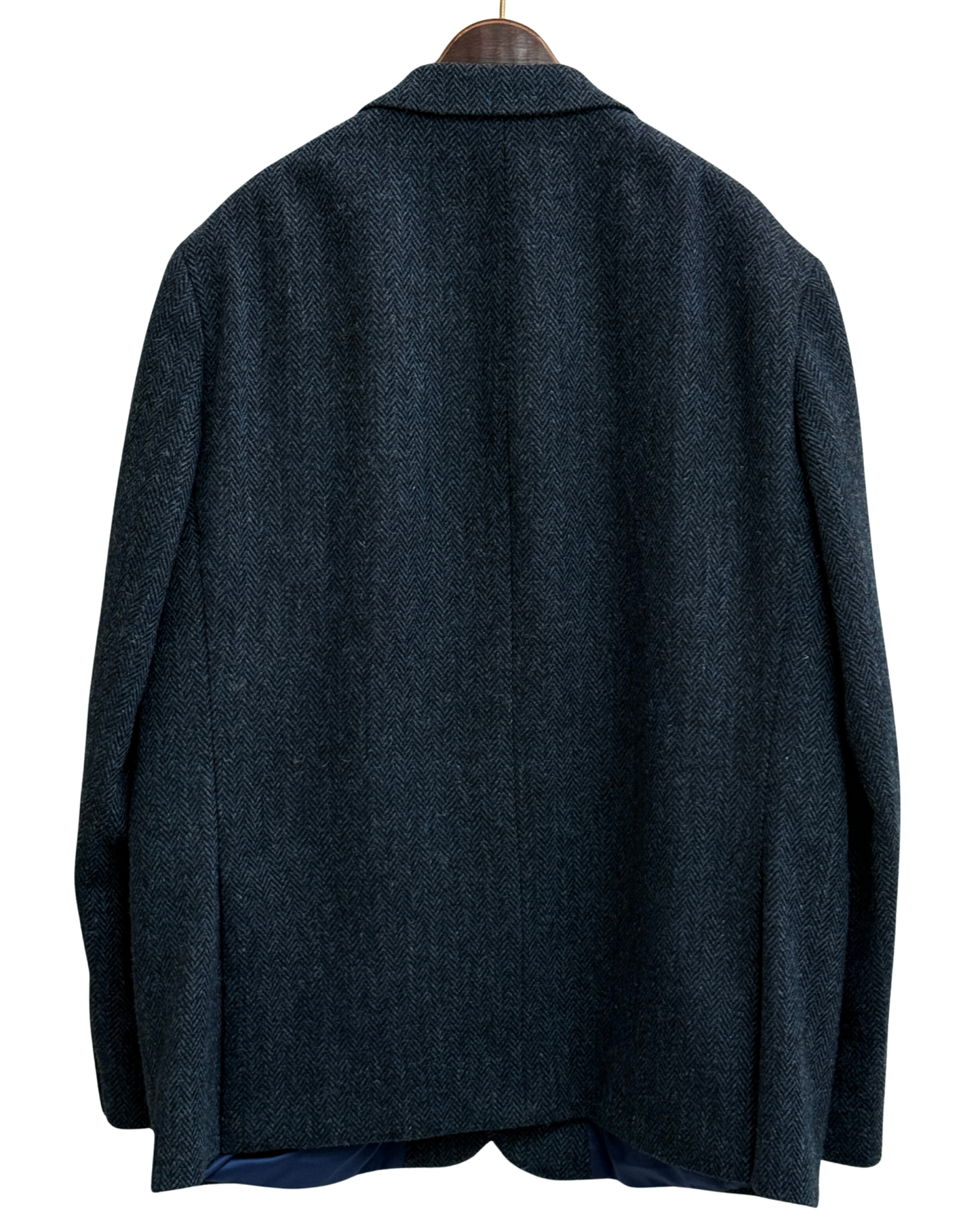 Wellington of Bilmore Navy Harris Tweed Blazer Size 60