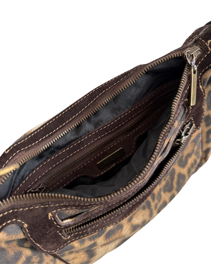 Interior showing three compartments