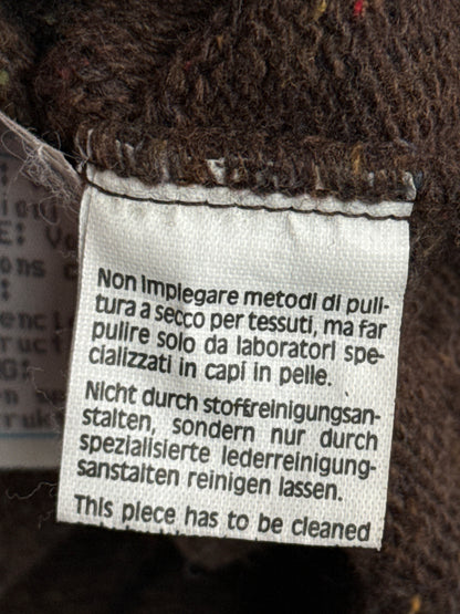 1990s JC de Castelbajac Cowboy Wool Knit Sweater Size 50 XL