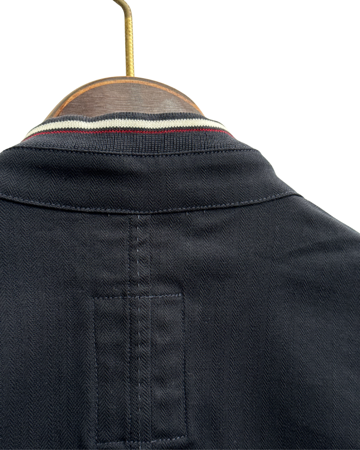 Stand collar construction detail