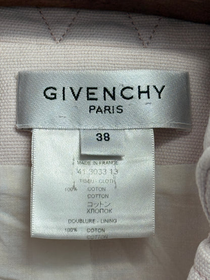 Givenchy by Riccardo Tisci FW2010 Double Collar Biker Jacket Pink Size M