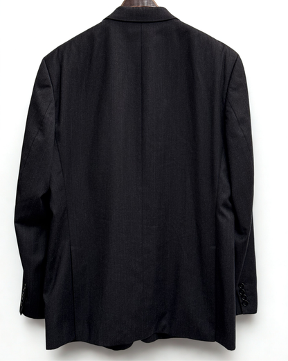 Back view of structured wool Valentino blazer