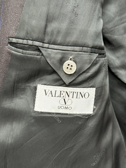 Valentino Uomo label and brand lining detail