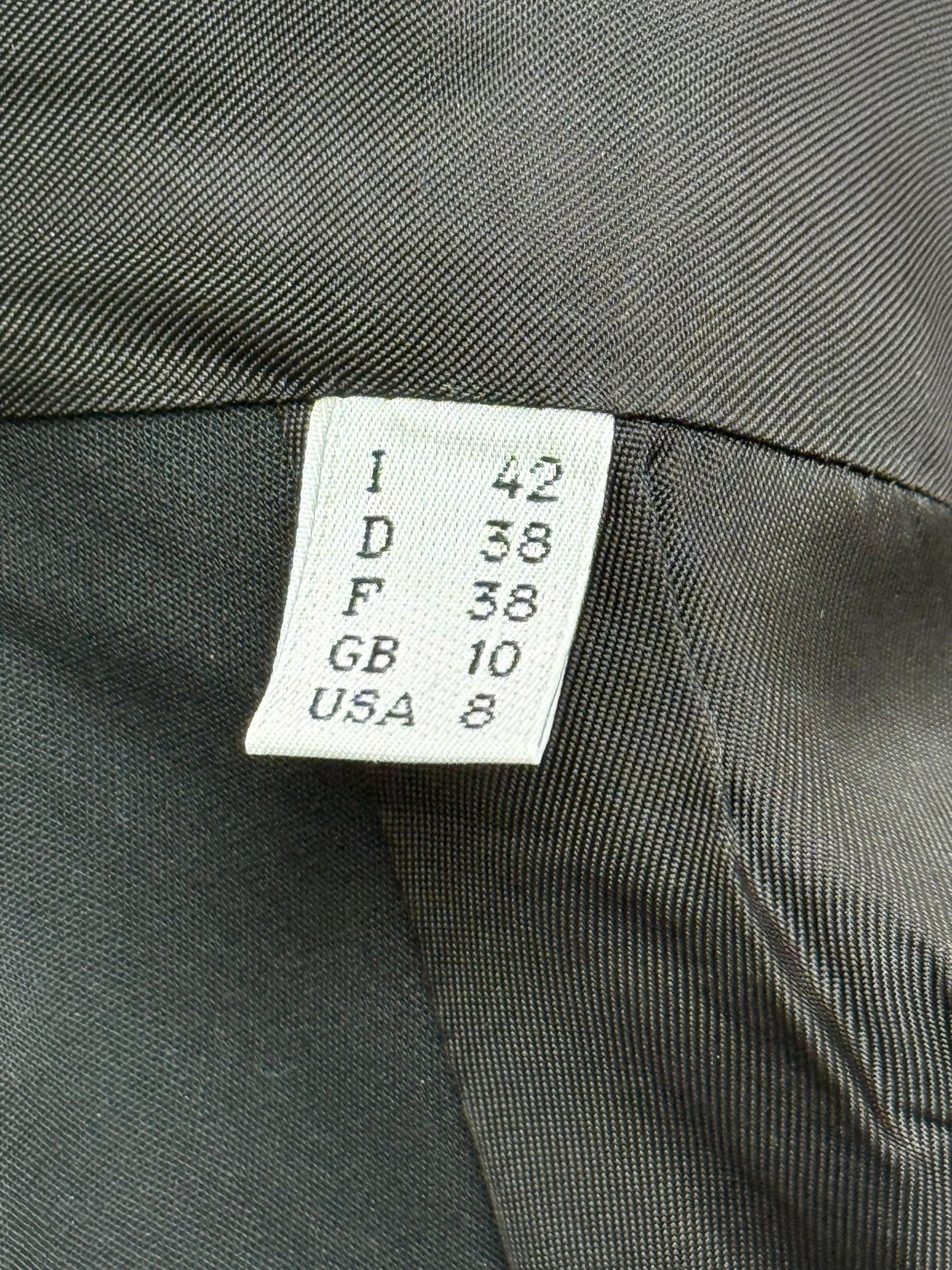 Jean Paul Gaultier Femme SS2005 Wool Blazer Black Archive Piece Size 38