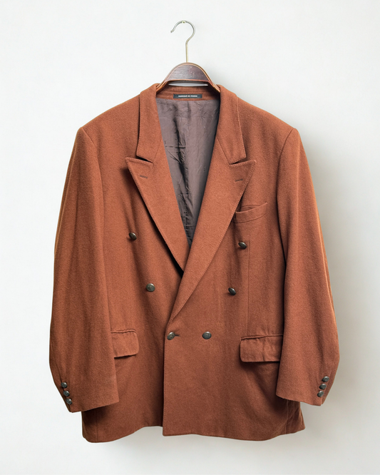 Yves Saint Laurent 1980s double breasted blazer size L