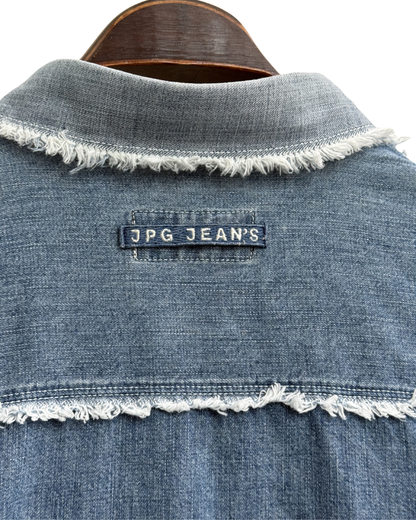 JPG Jeans Tag on back of shirt