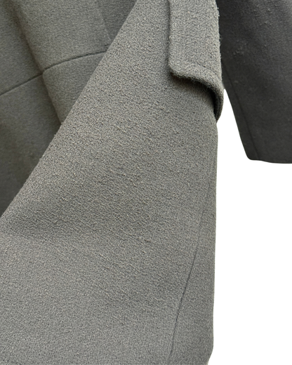 Dries van Noten black wool peacoat, mid 1990s size 40