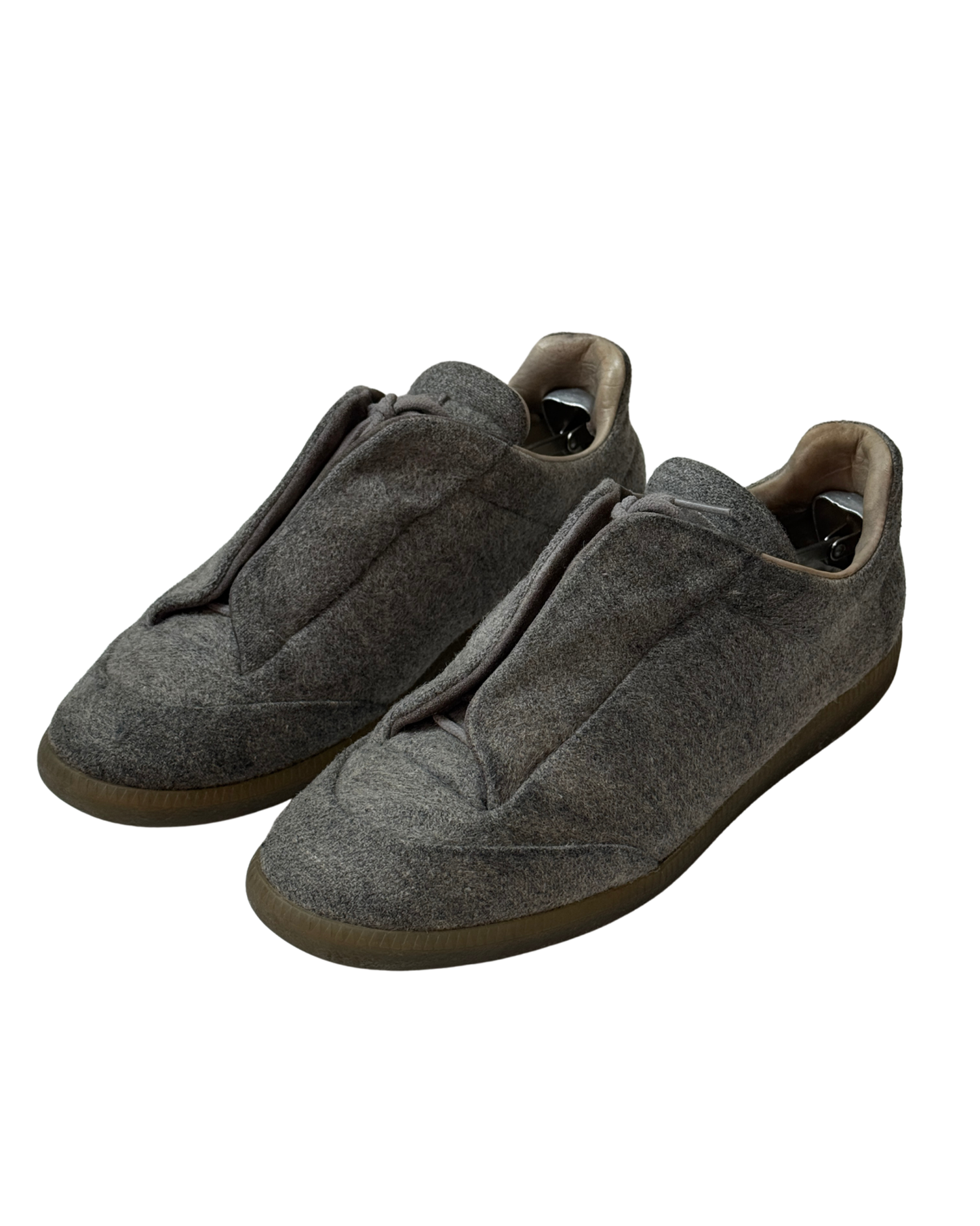 Maison Margiela Future Grey Felt Sneakers size 44