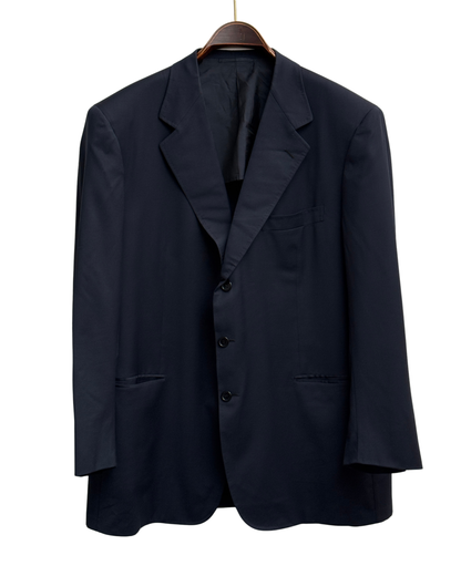 Brioni 1996 Galtrucco Traiano Navy Wool Blazer Size 54