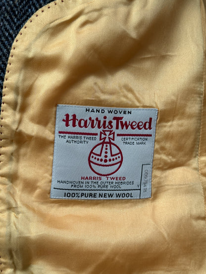 Harris Tweed Herringbone Blazer 54 Men
