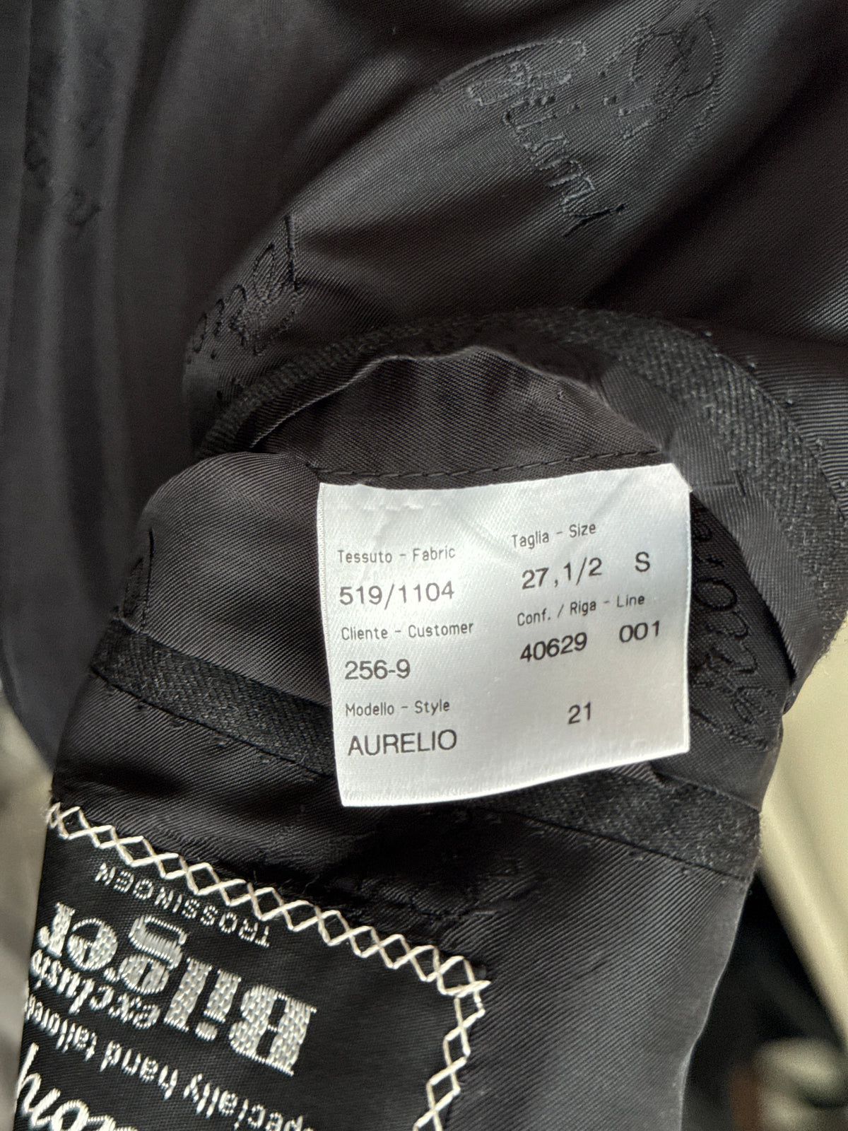 Brioni Aurelio Black Double Breasted Blazer size 52
