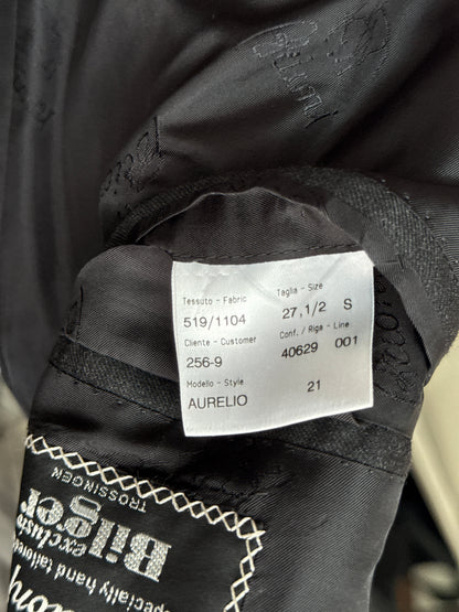Brioni Aurelio Black Double Breasted Blazer size 52