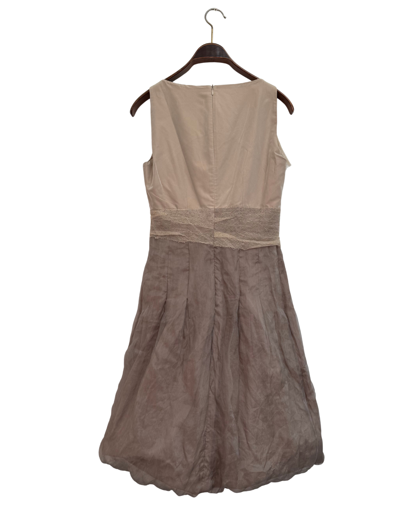 Natan Edouard Vermeulen Colour Block Tulle Dress with Jewel Detail size 38