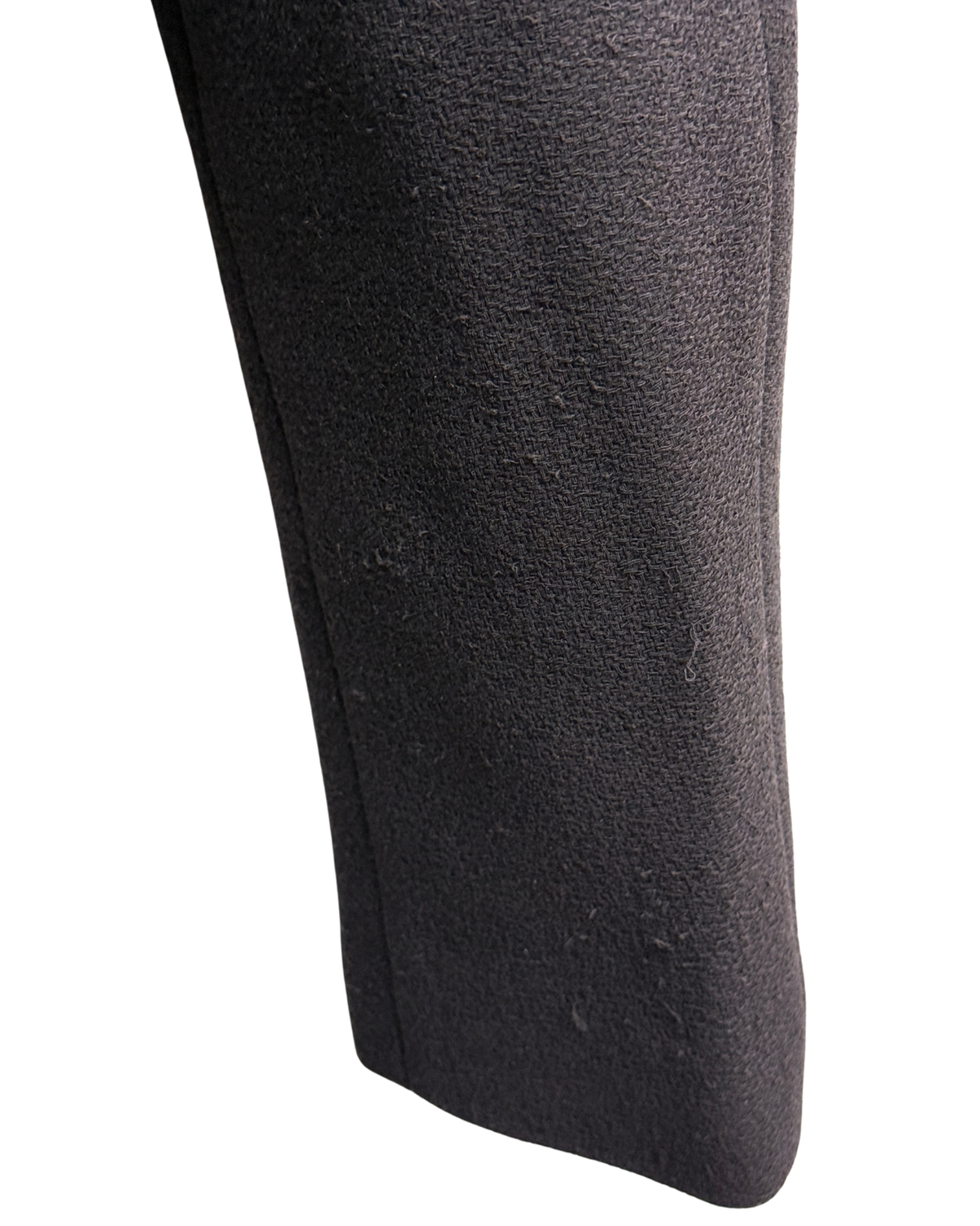 Dries van Noten black wool peacoat, mid 1990s size 40