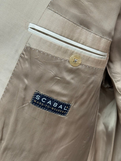 Scabal Pure Silk Made-to-Measure Blazer, Mens 54