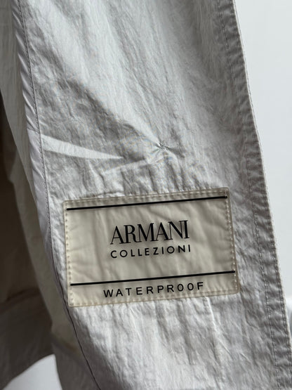 Armani Collezioni Waterproof Trench Jacket Size IT 46